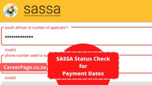 SASSA payment dates 